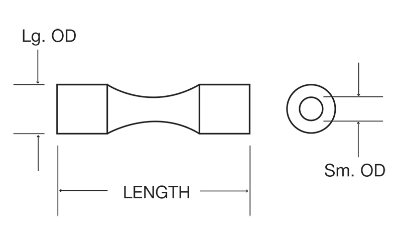 Swiss Jewel Saddle Pin Cross Section